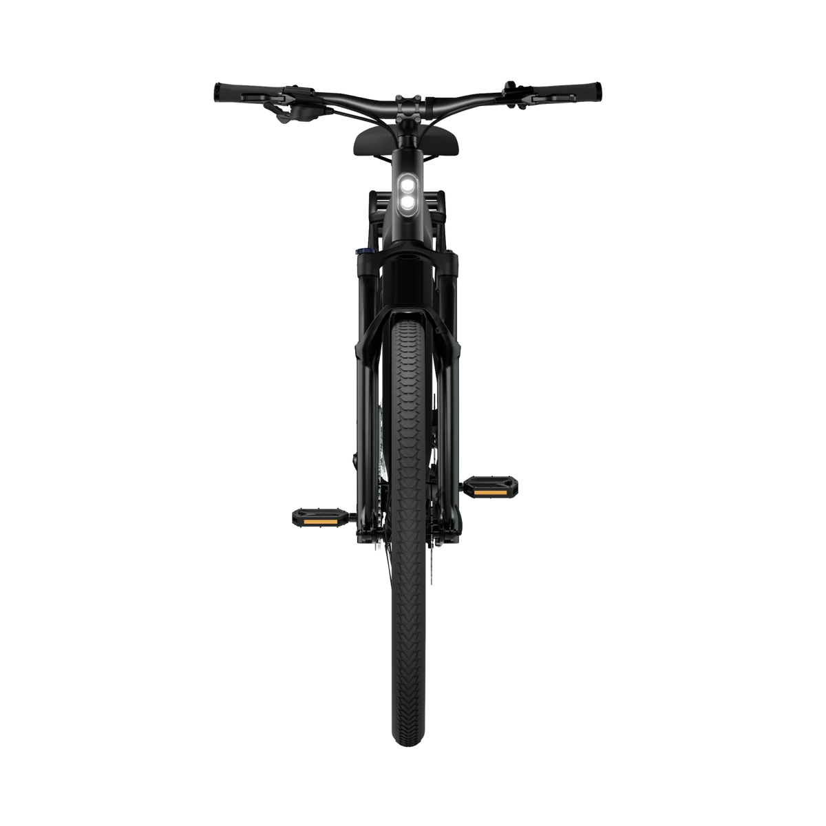 Vélo électrique Tenways AGO X noir, vue de face
