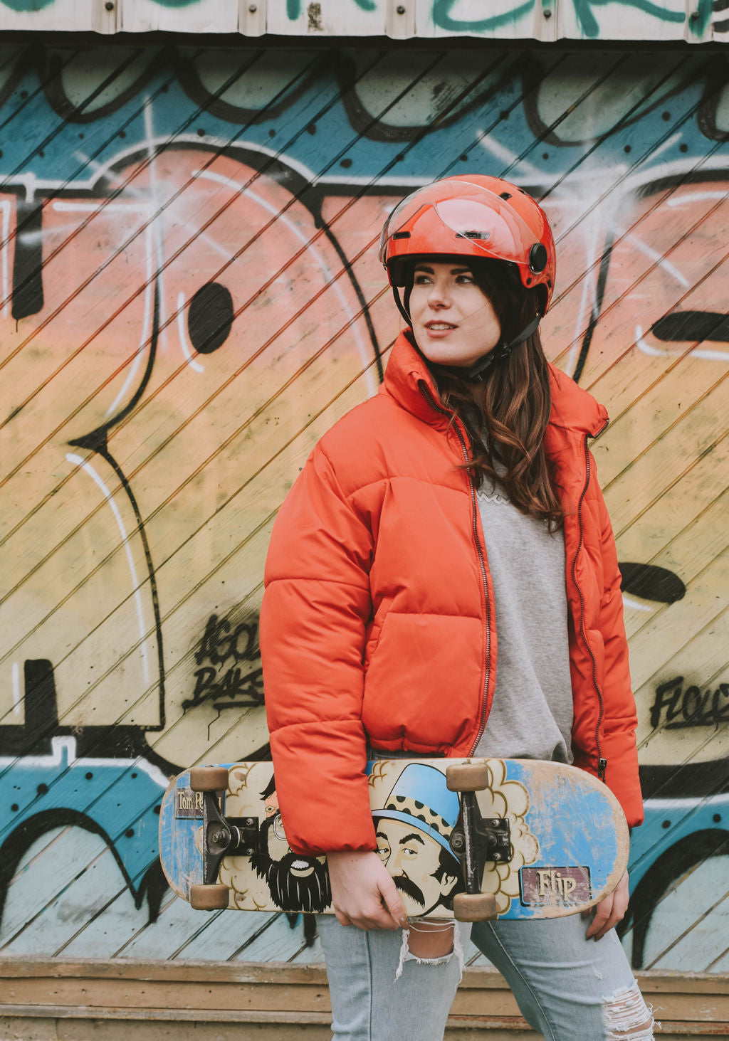 Mârkö Cadence Orange Helmet