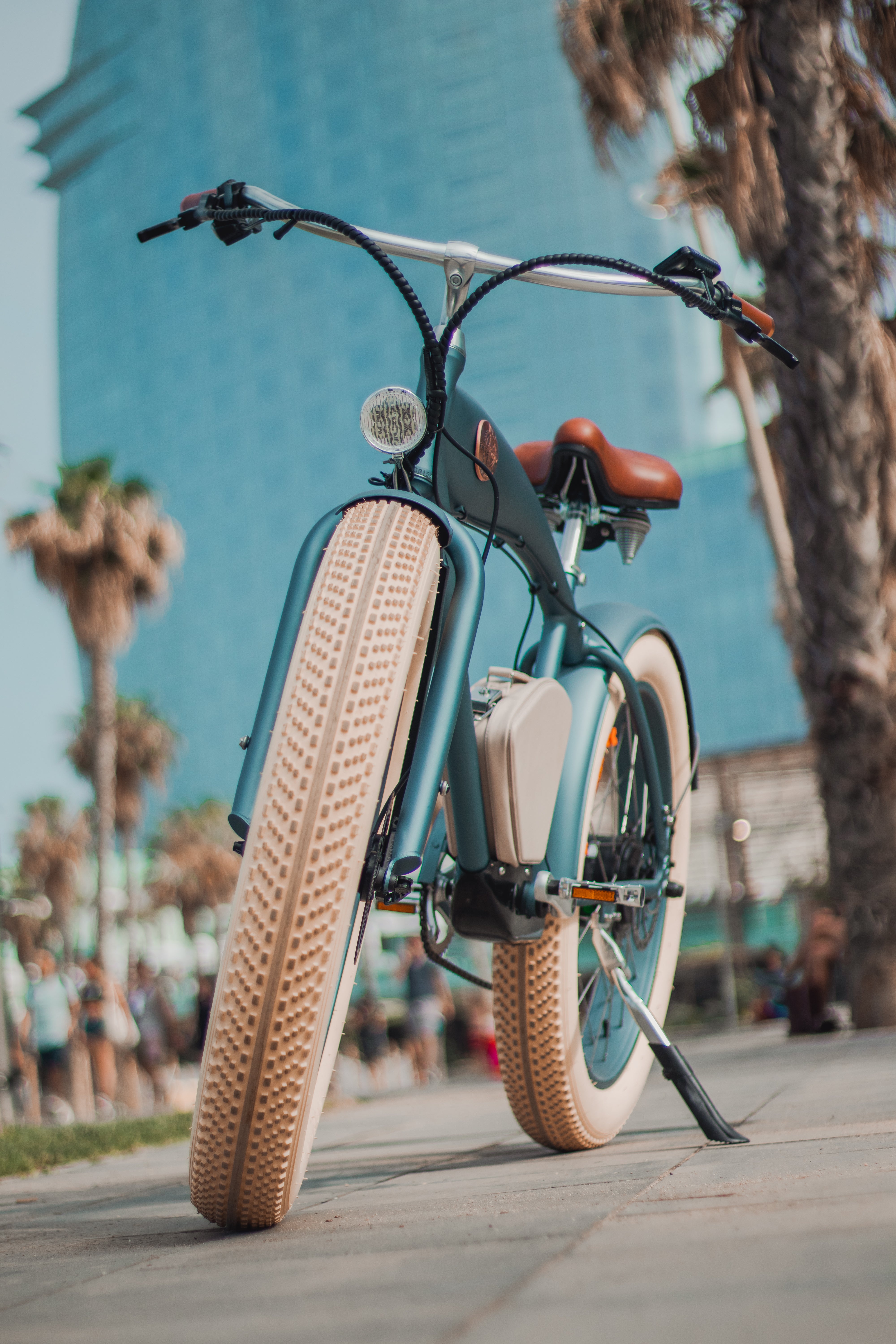 Vélo électrique Beachin Rayvolt Bleu