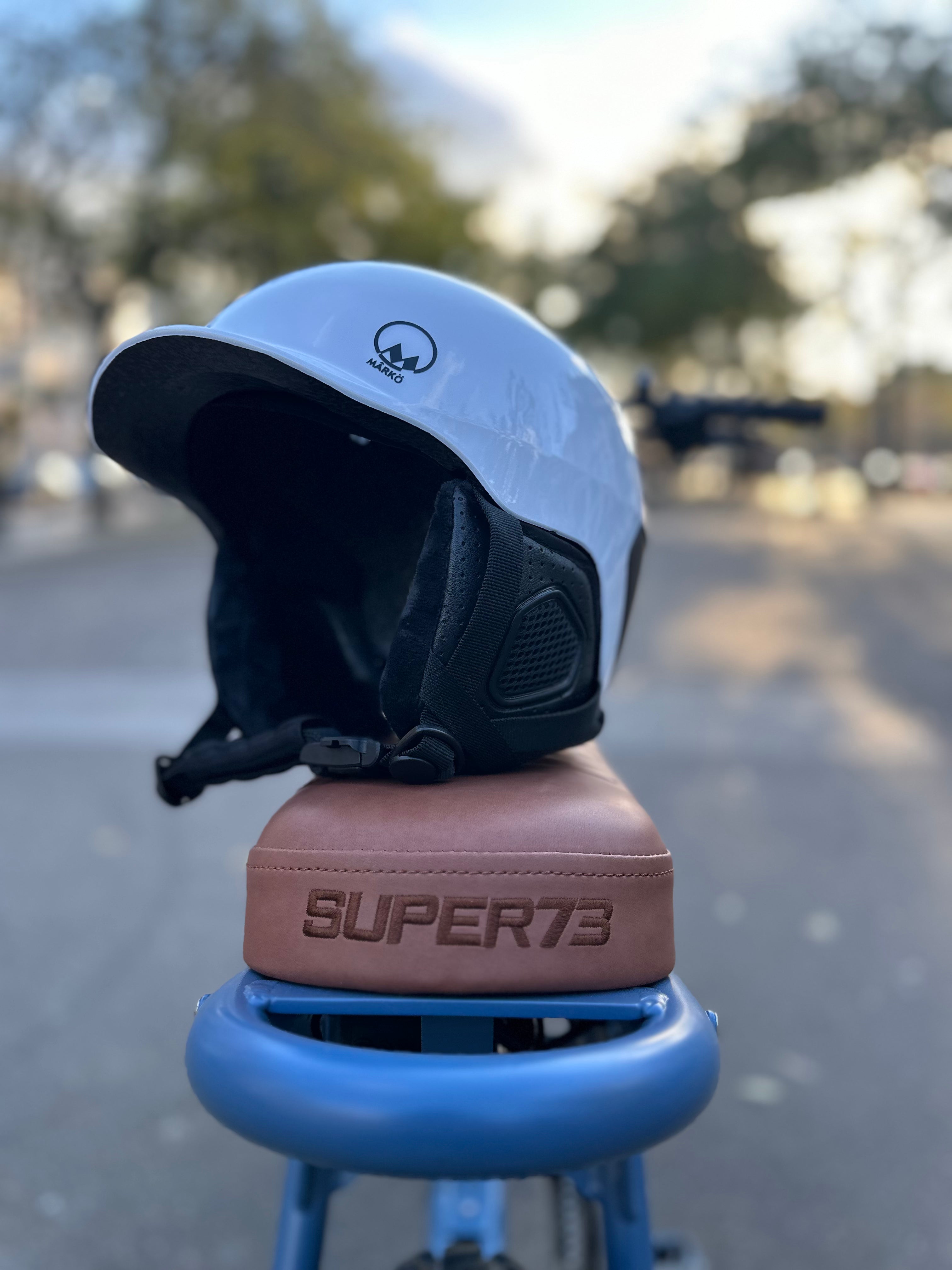 Casque Mârkö Jet Astro White Pearl