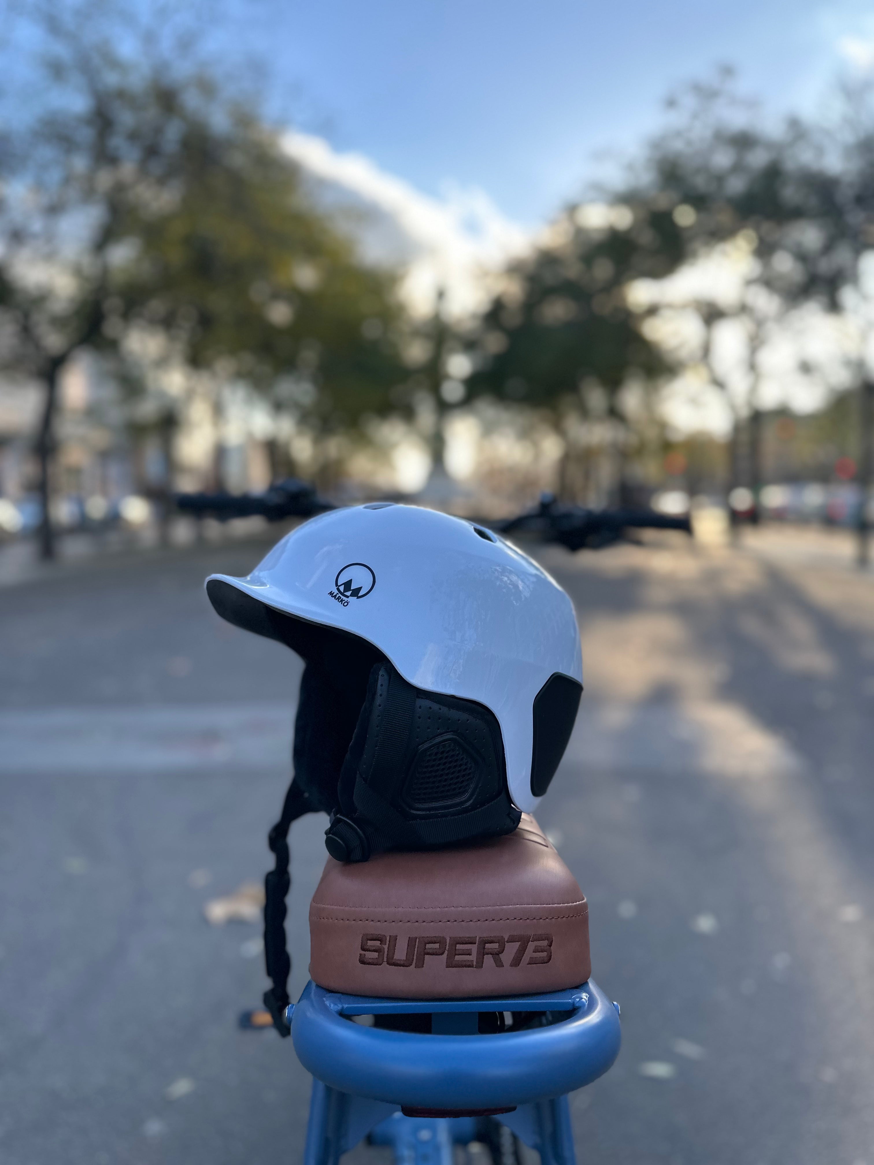 Casque Mârkö Jet Astro White Pearl