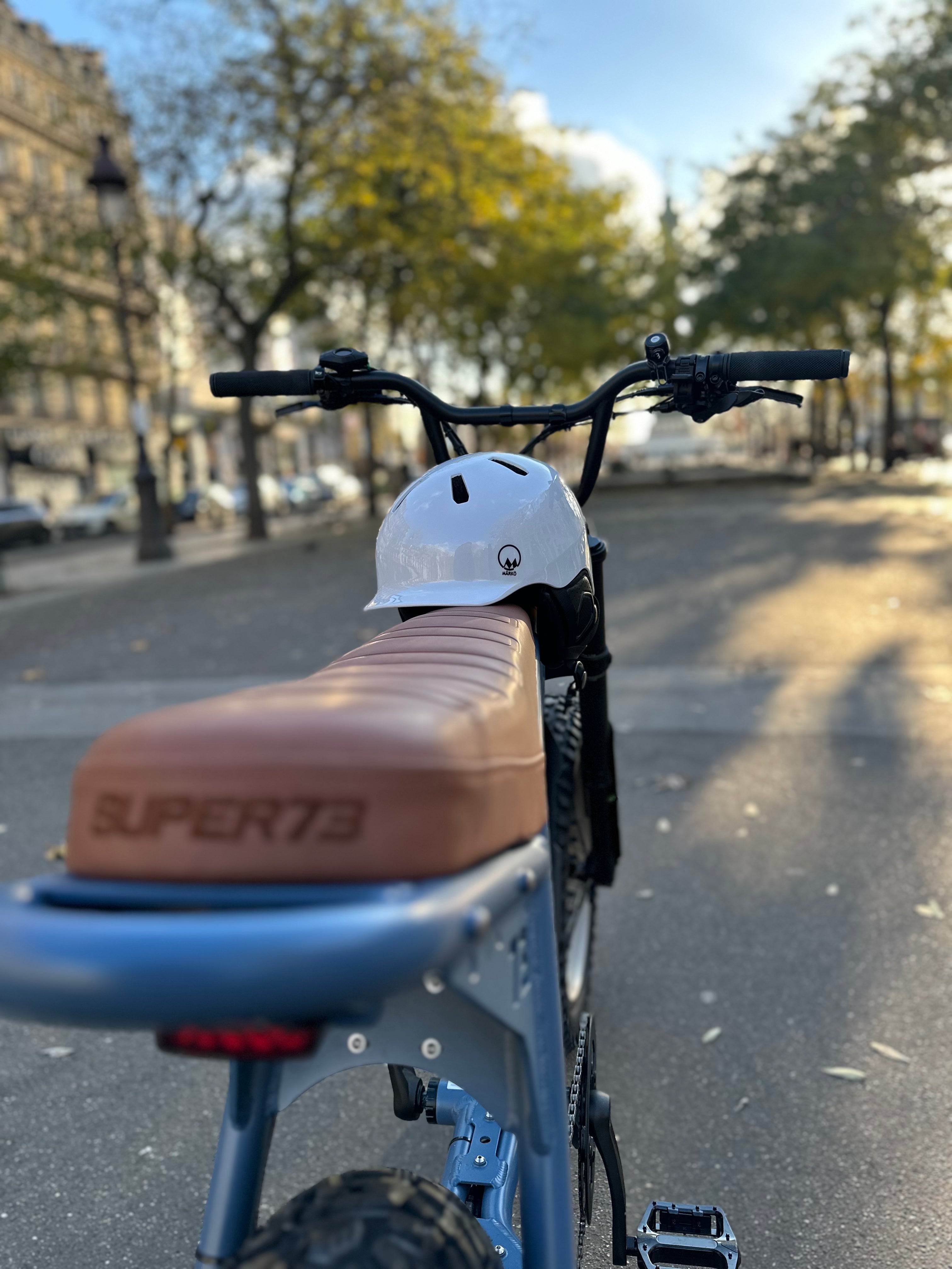Casque Mârkö Jet Astro White Pearl