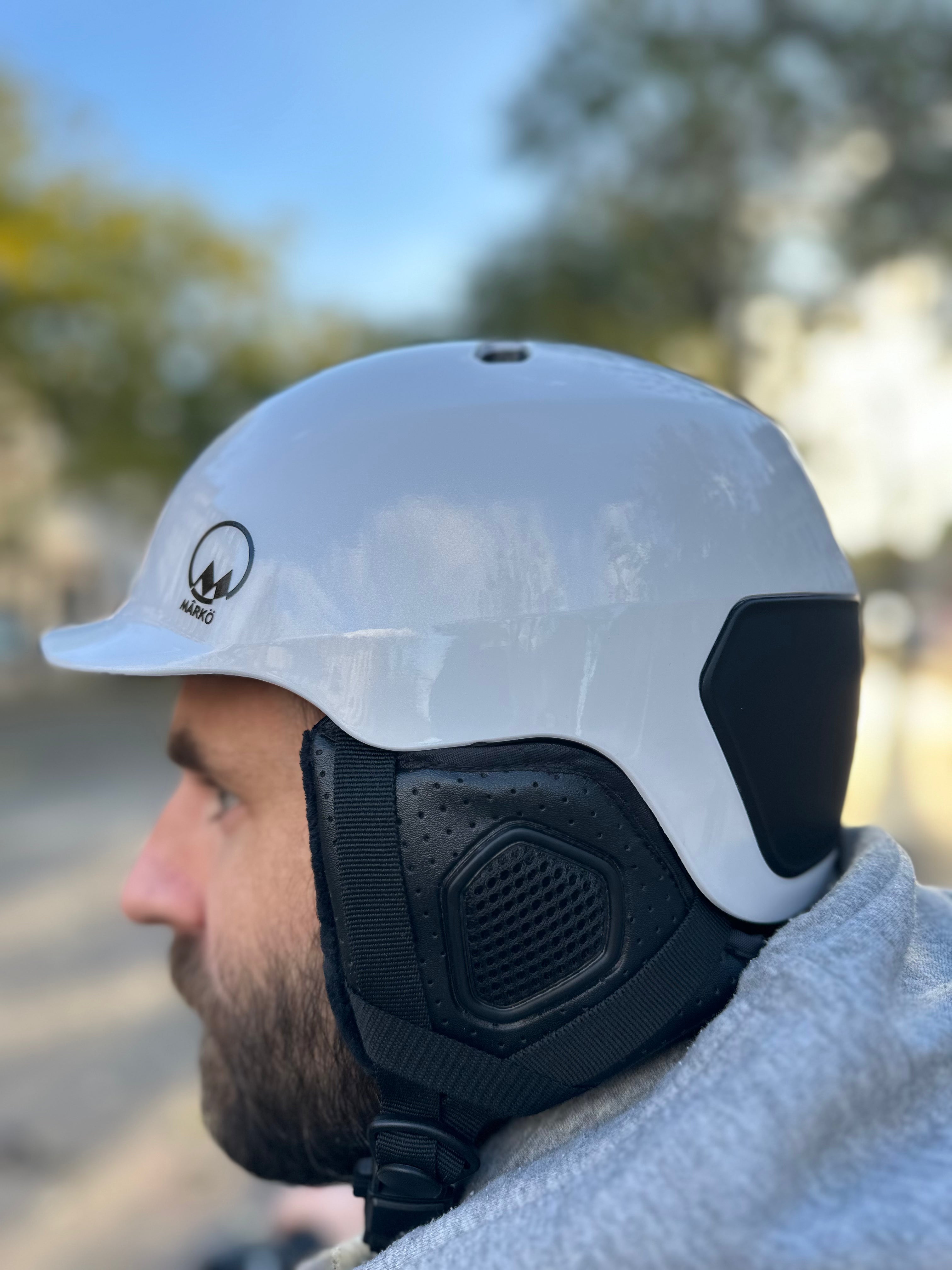 Casque Mârkö Jet Astro White Pearl