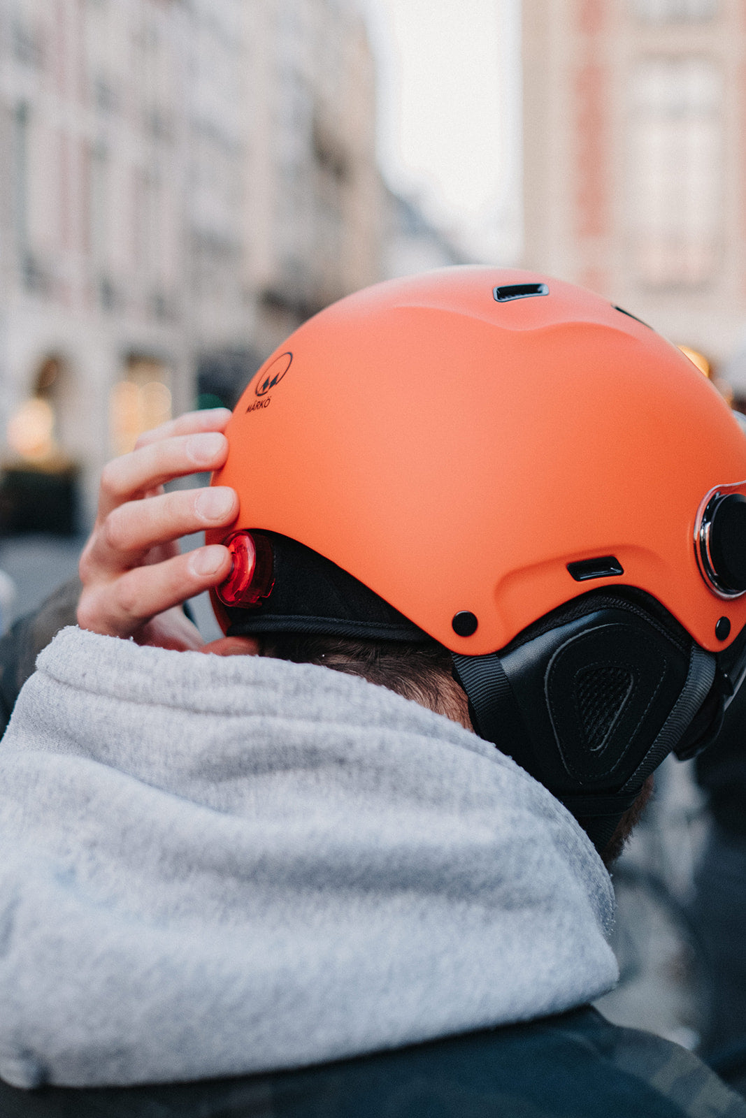 Mârkö Cadence Orange Helmet