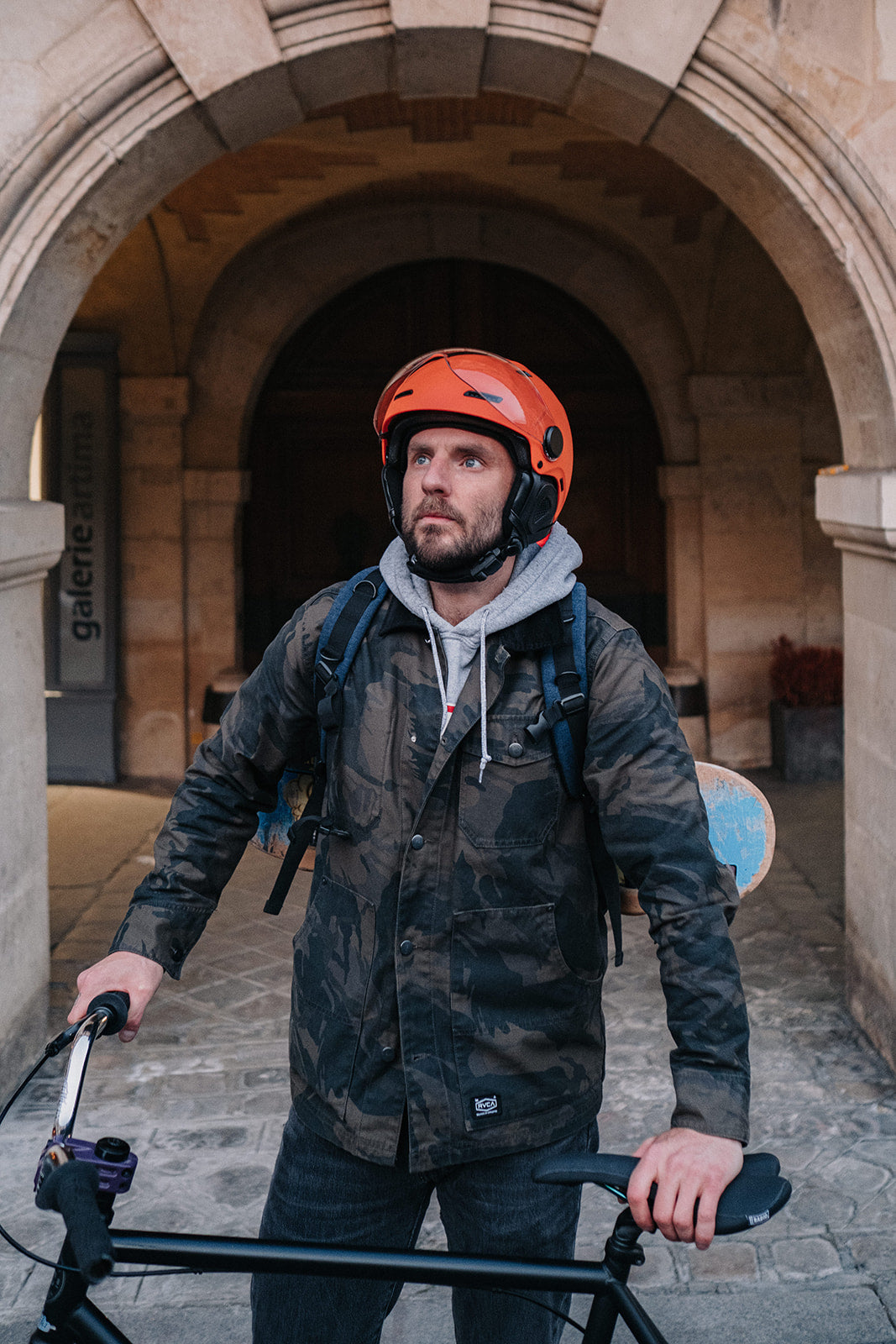 Mârkö Cadence Orange Helmet