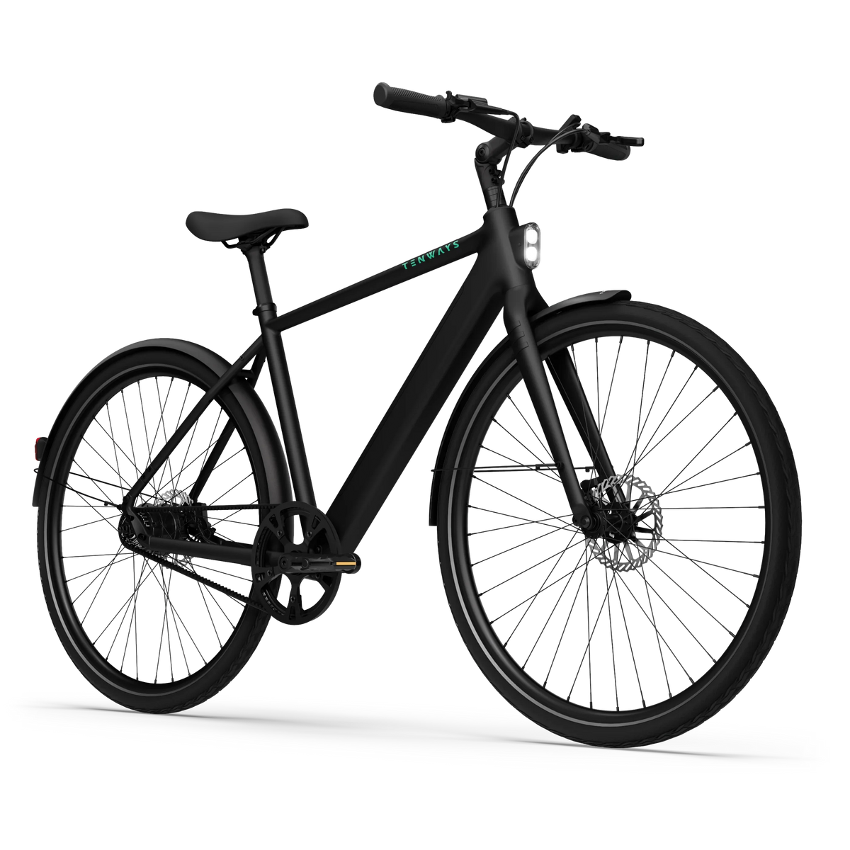 Vélo électrique Tenways CGO600 Pro noir, vue 2