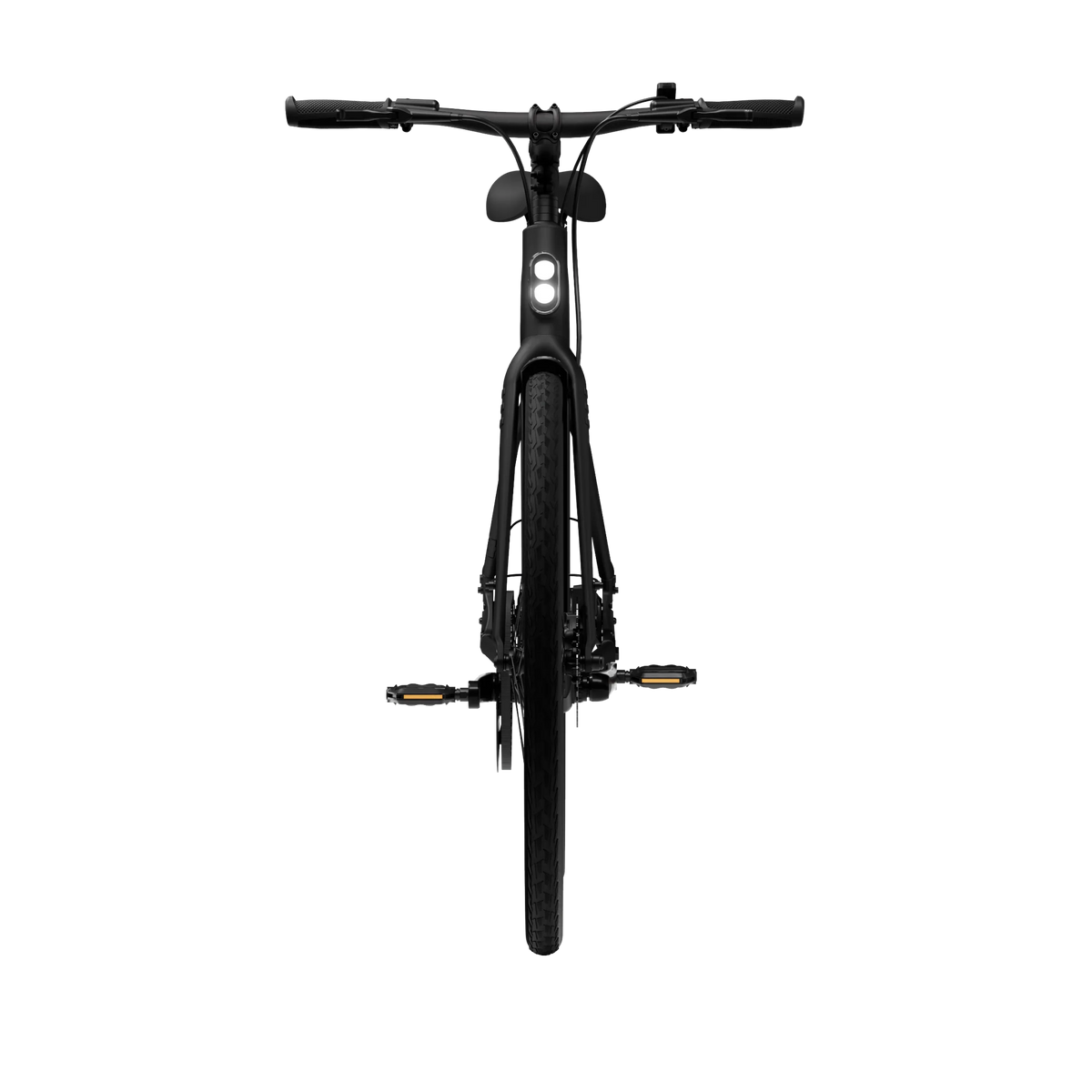 Vélo électrique Tenways CGO600 Pro noir, détail
