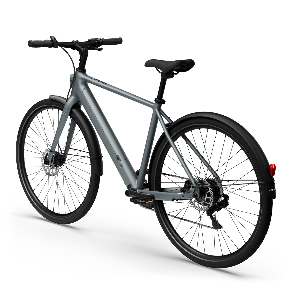 Vélo électrique Tenways CGO600 Plus gris, vue 3