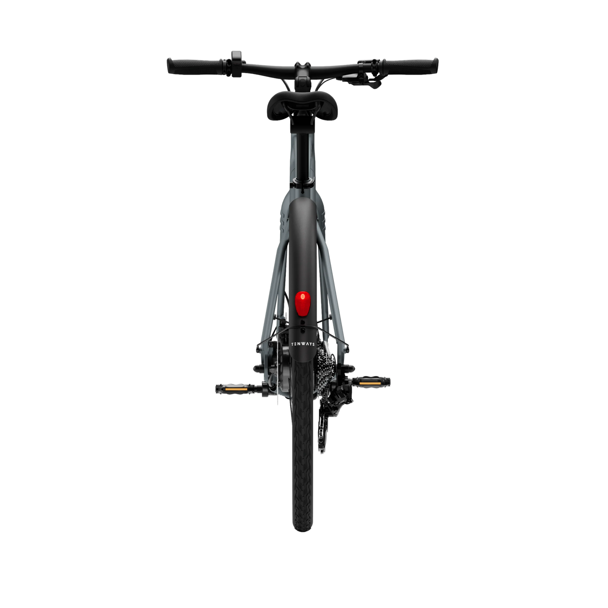 Vélo électrique Tenways CGO600 Plus gris, détail 2