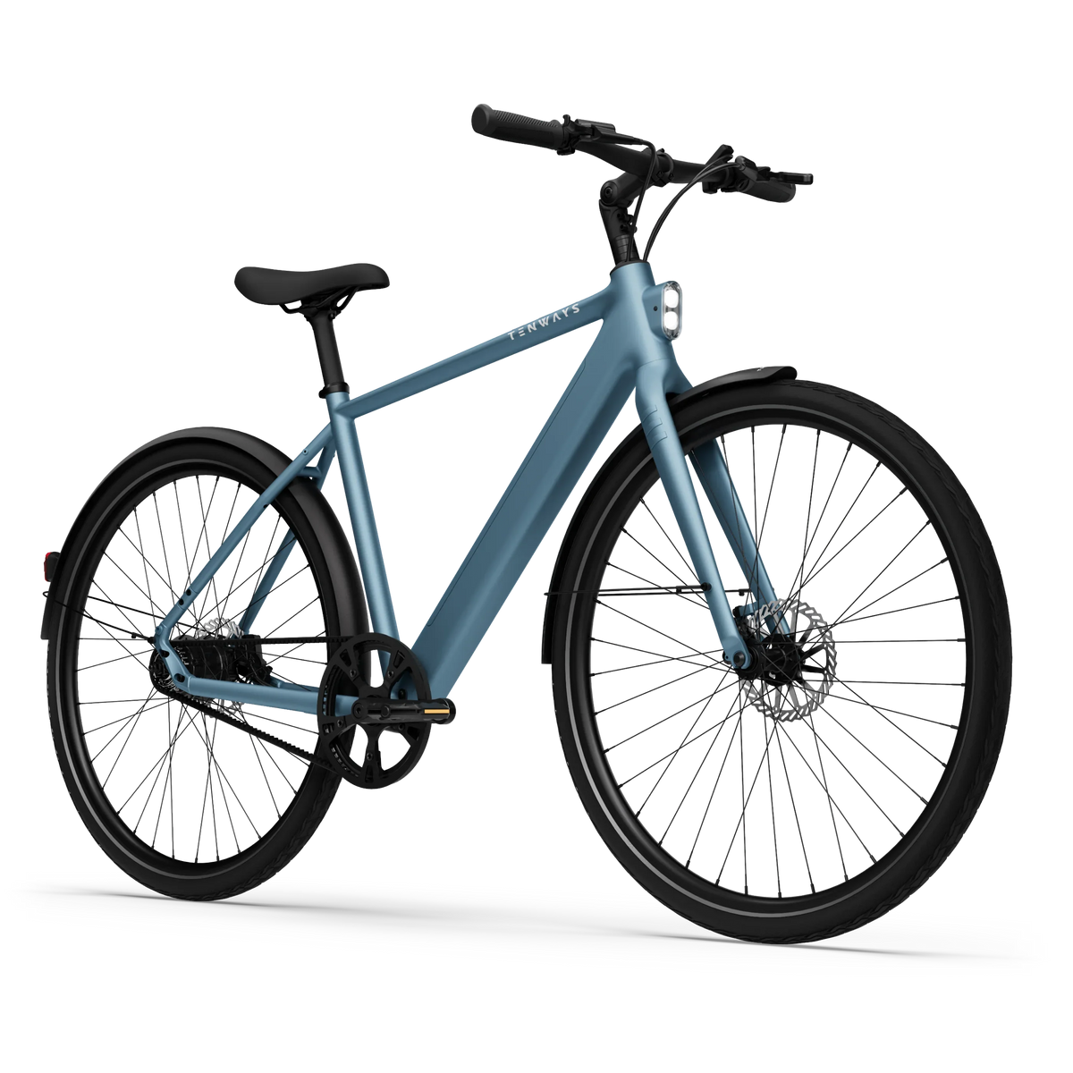 Vélo électrique Tenways CGO600 Pro bleu, vue 2