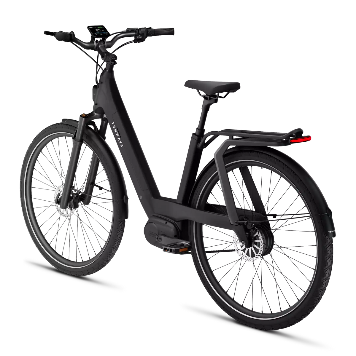 Vélo électrique Tenways AGO T noir, détail 2