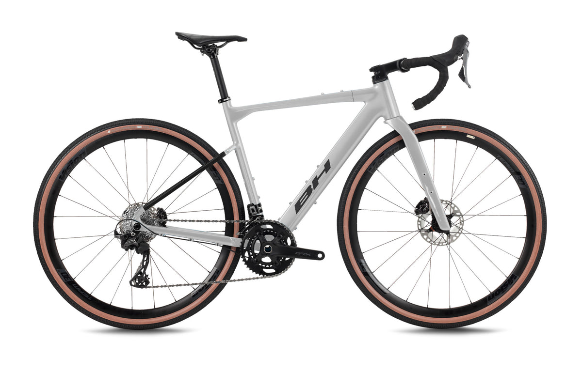 Vélo gravel BH GravelX 1.8 gris clair