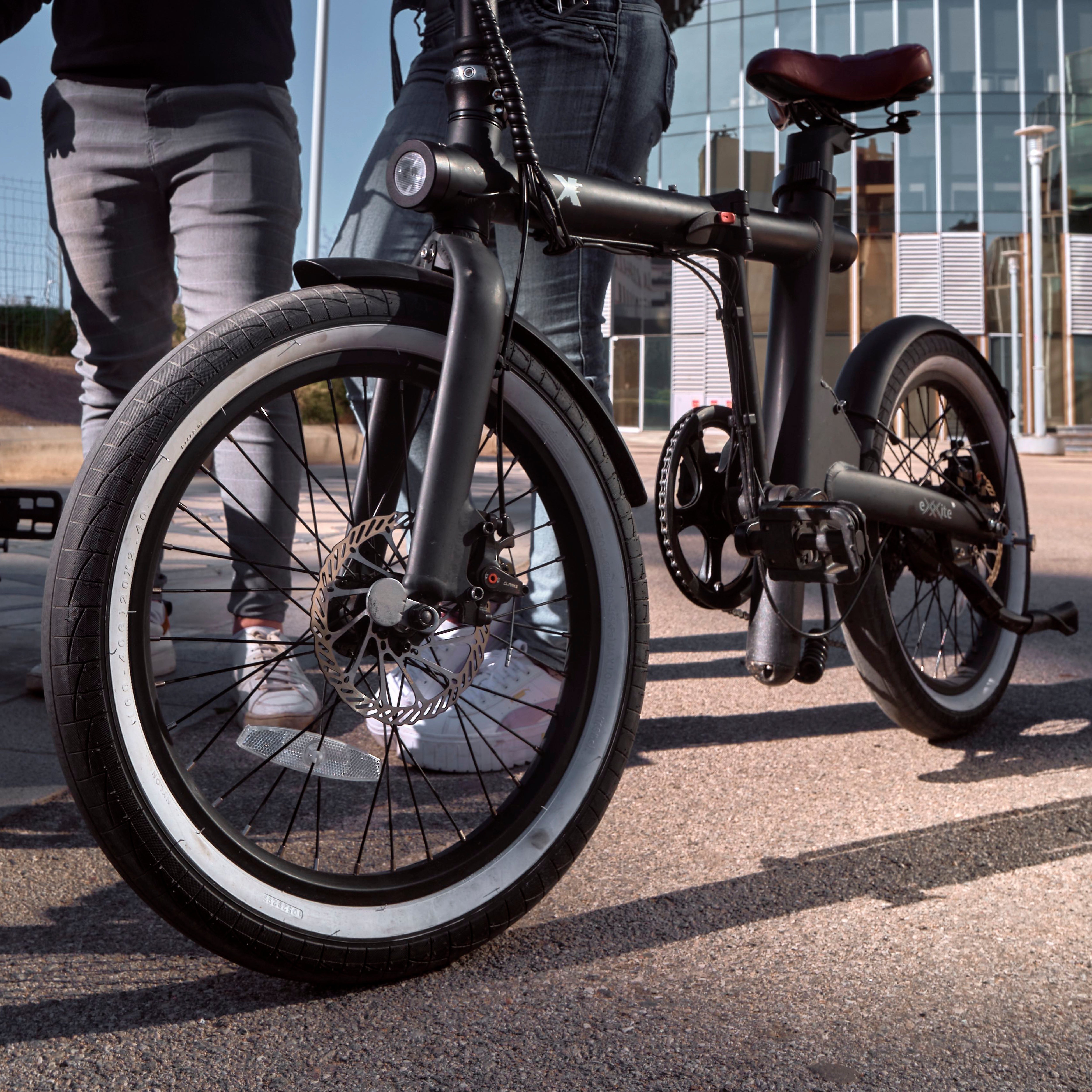 eXXite XS Black Folding Bike
