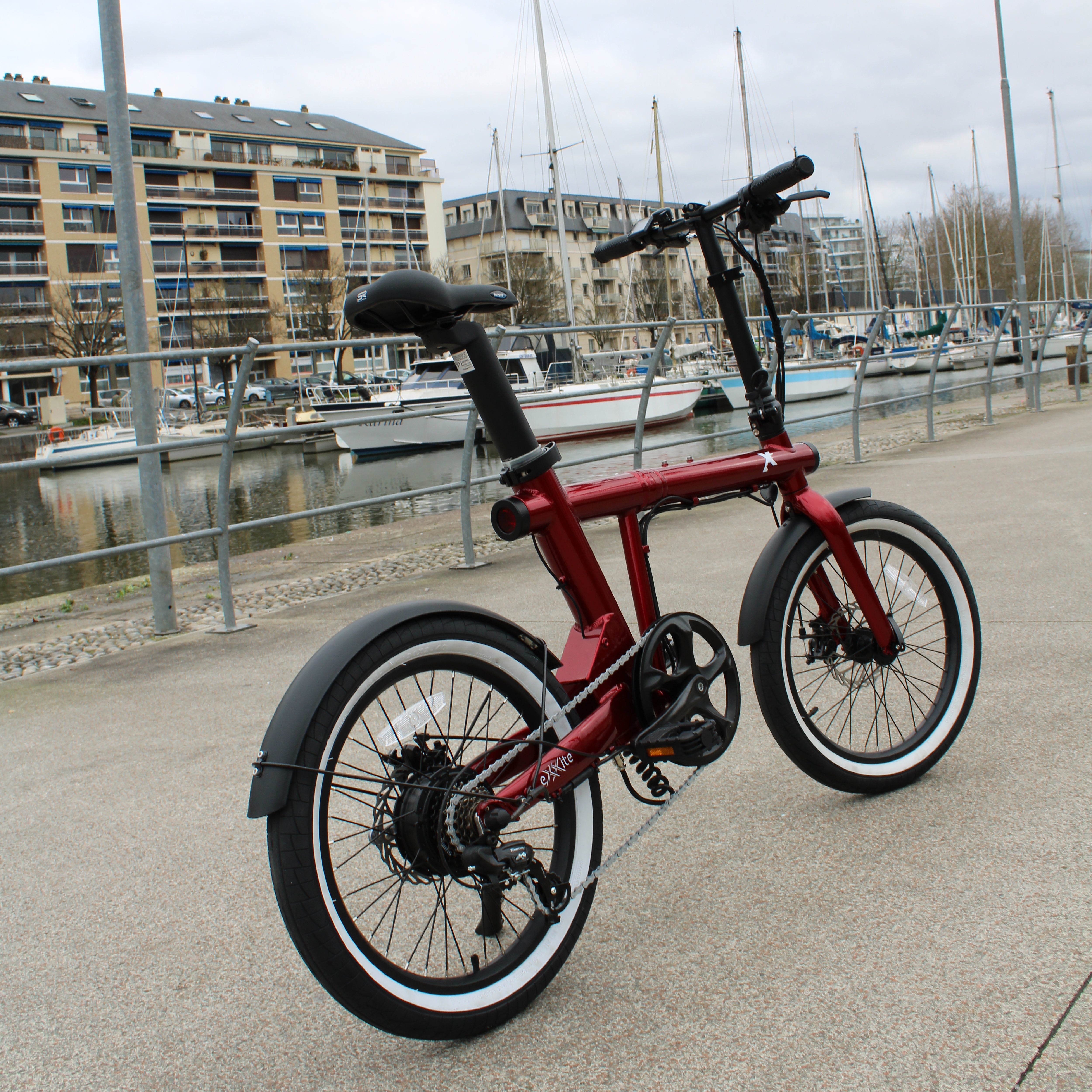 Vélo pliant eXXite XS Rouge