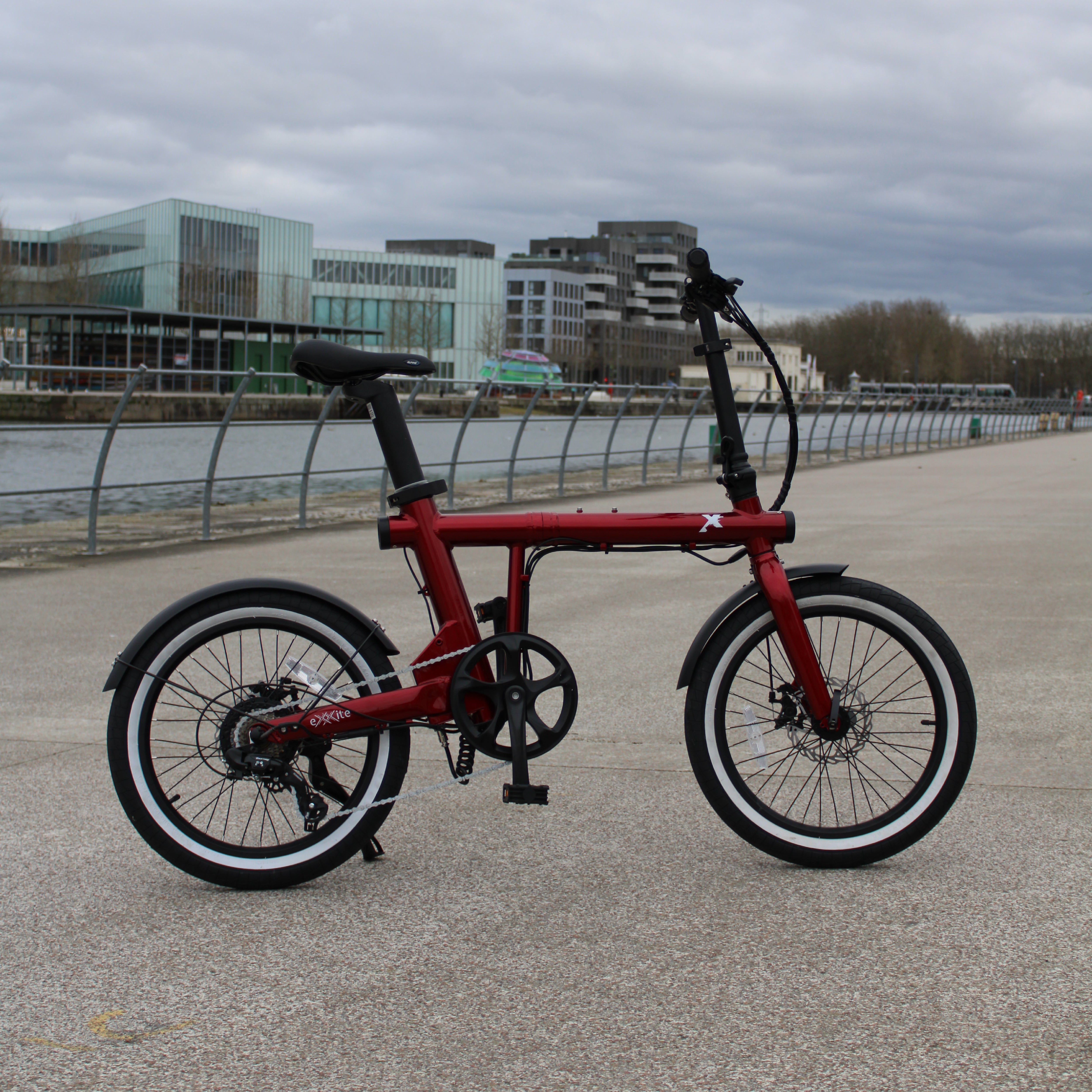 Vélo pliant eXXite XS Rouge