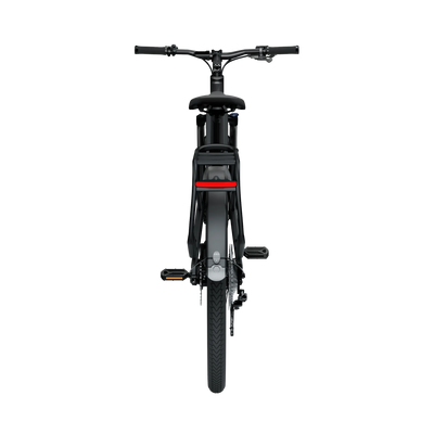 Vélo électrique Tenways AGO X noir, vue arrière