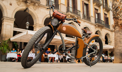 Rayvolt Cruzer Grey Electric Bike