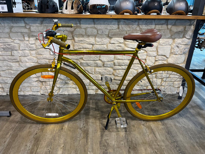 Rayvolt Cruzer Orange Electric Bike