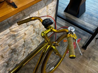 Rayvolt Cruzer Orange Electric Bike