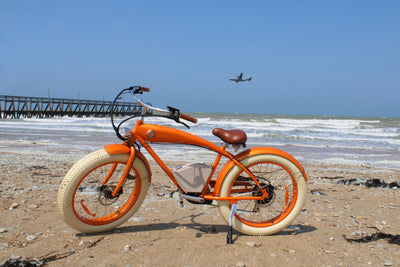 Beachin Rayvolt Orange Electric Bike