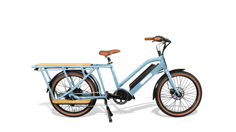 Vélo longtail Brumaire Nebula Bleu Azur
