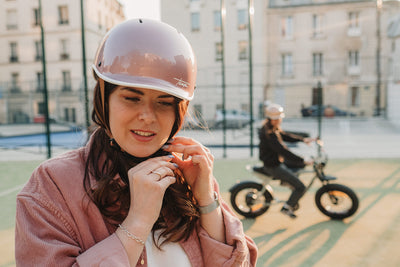 Mârkö Tempo Pink Gold Helmet