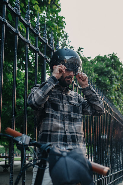 Mârkö Cadence Glossy Black Helmet