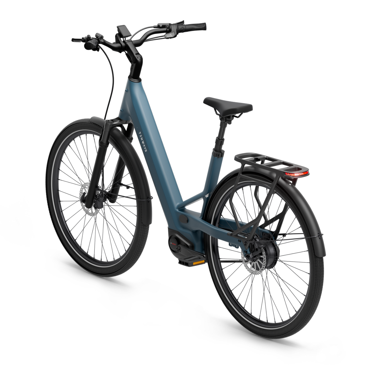 Vélo électrique Tenways AGO Performance bleu, vue 3