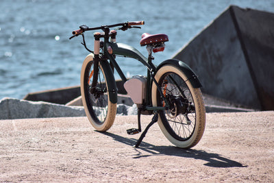 Rayvolt Cruzer Green Electric Bike