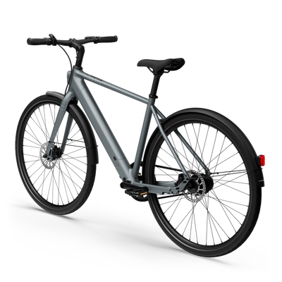 Vélo électrique Tenways CGO600 Pro gris, vue 3