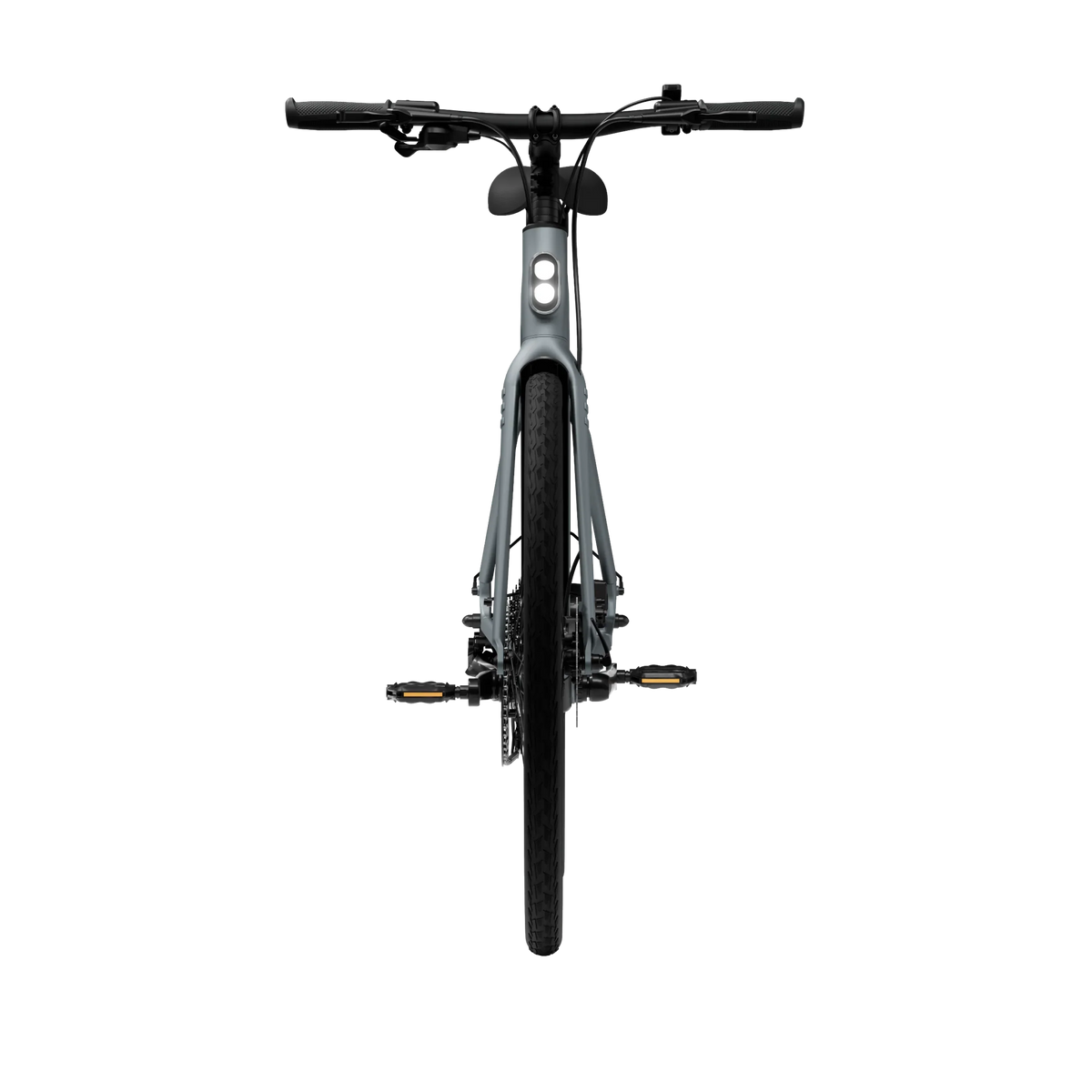 Vélo électrique Tenways CGO600 Plus gris, détail