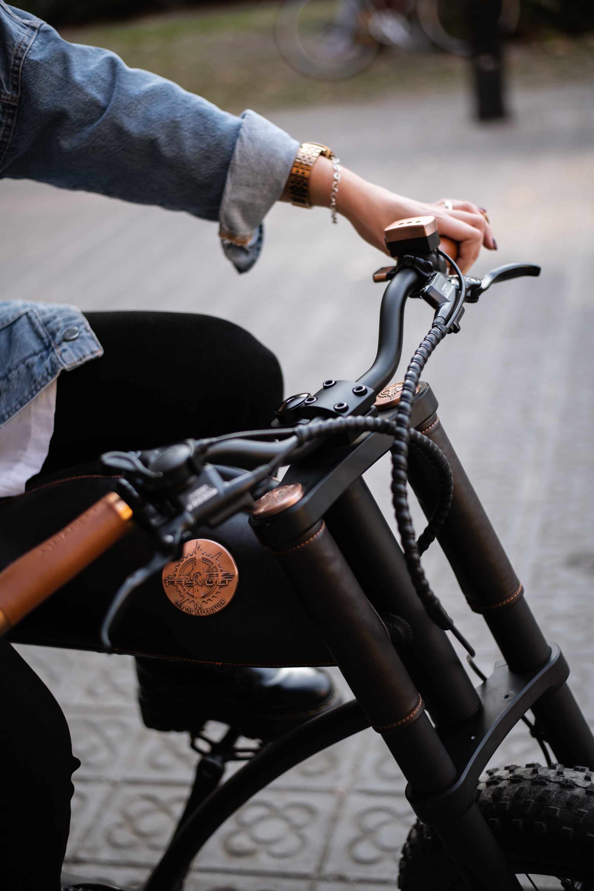 Ringo Rayvolt Black Electric Bike