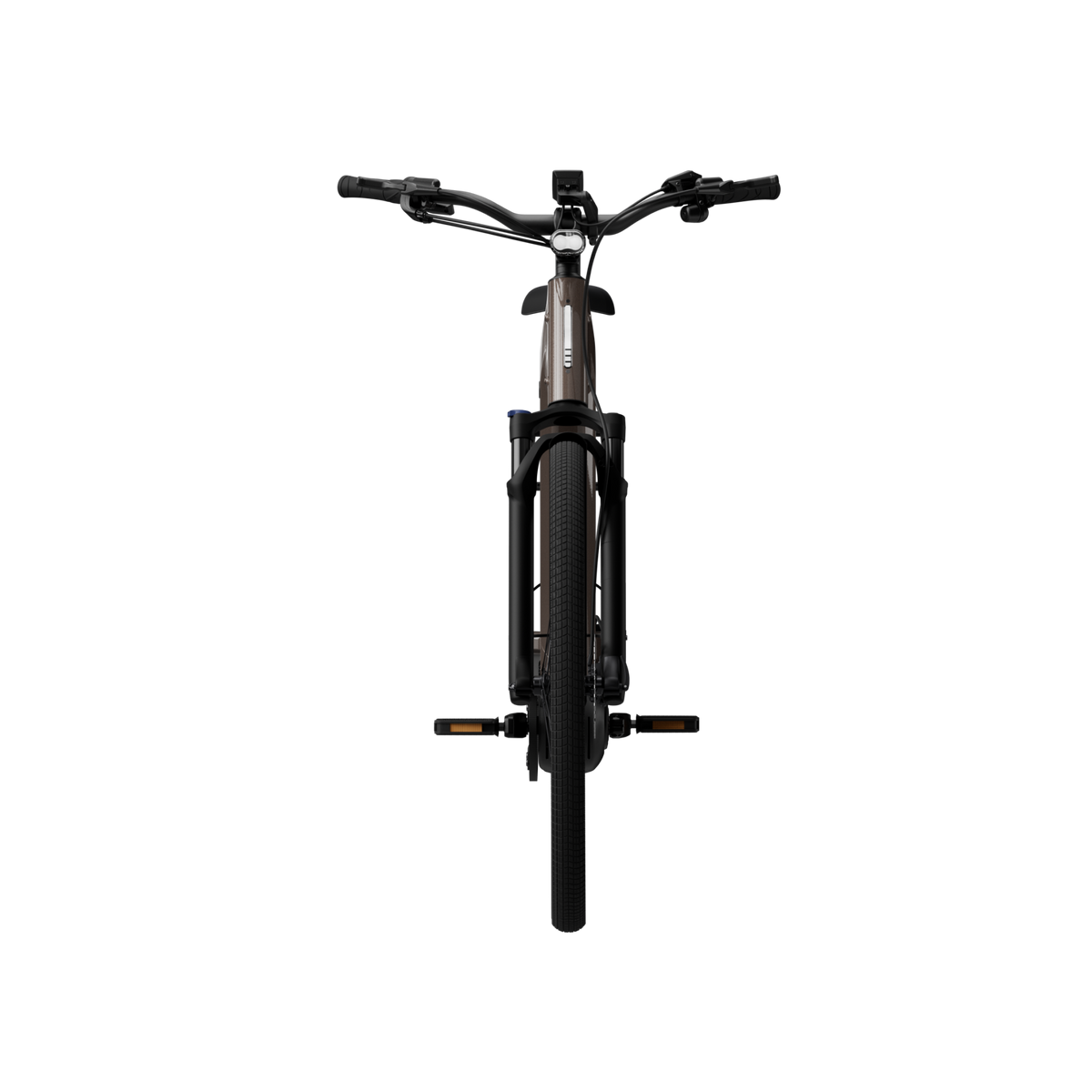 Vélo électrique Tenways AGO Performance marron, détail