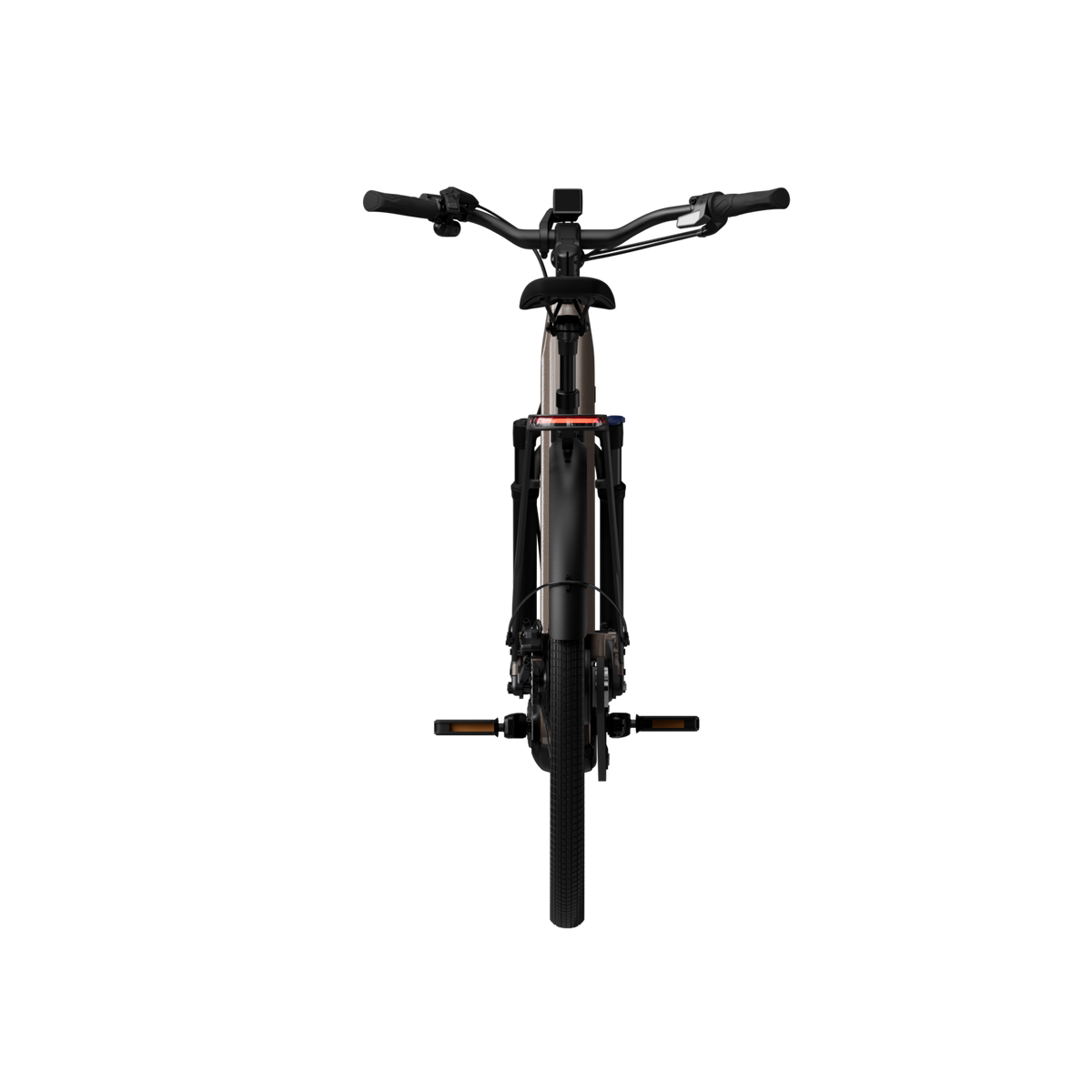 Vélo électrique Tenways AGO Performance marron, détail 2