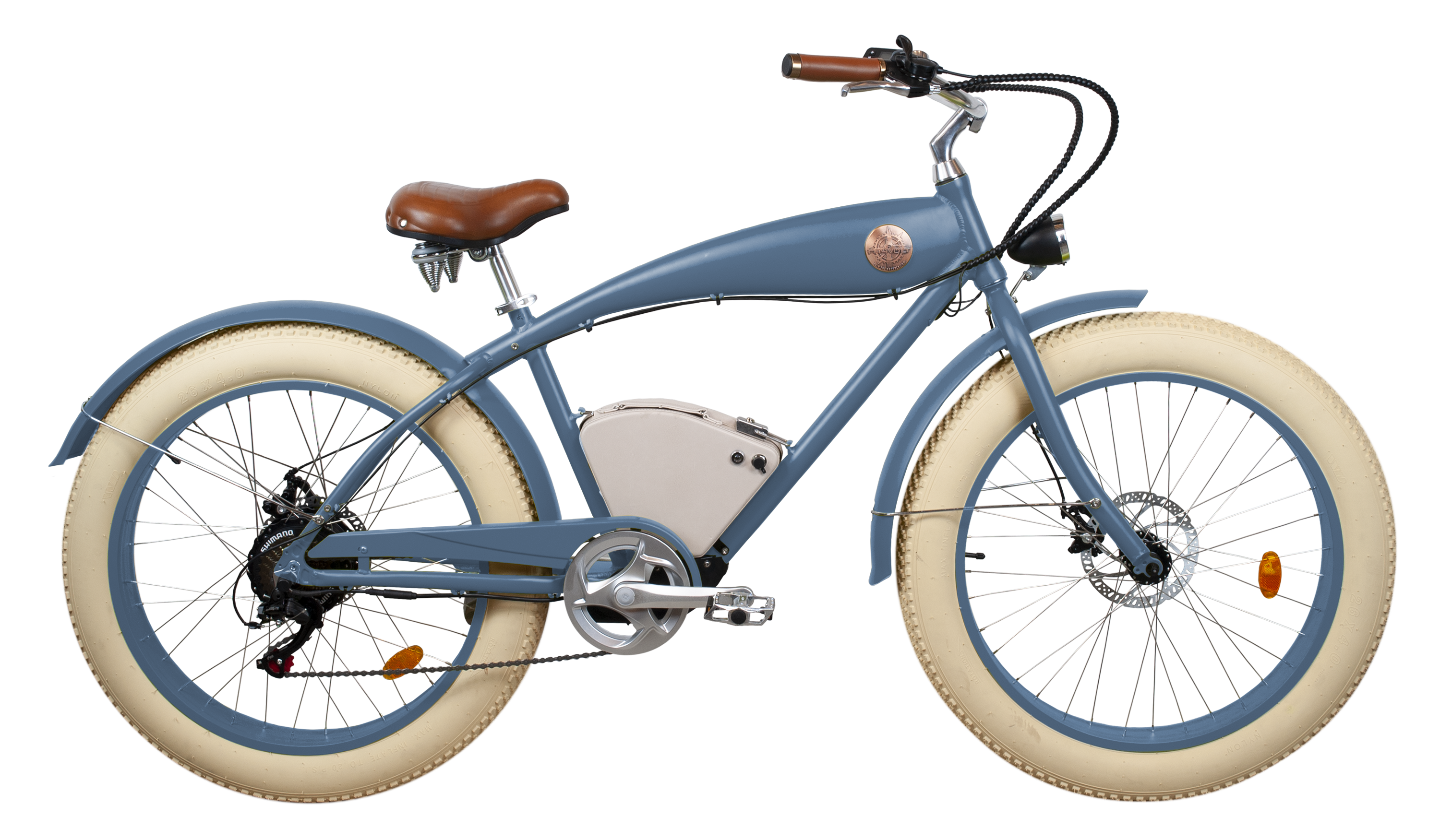 Vélo électrique Beachin Rayvolt Bleu