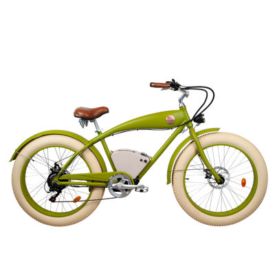 Beachin Rayvolt Green Electric Bike