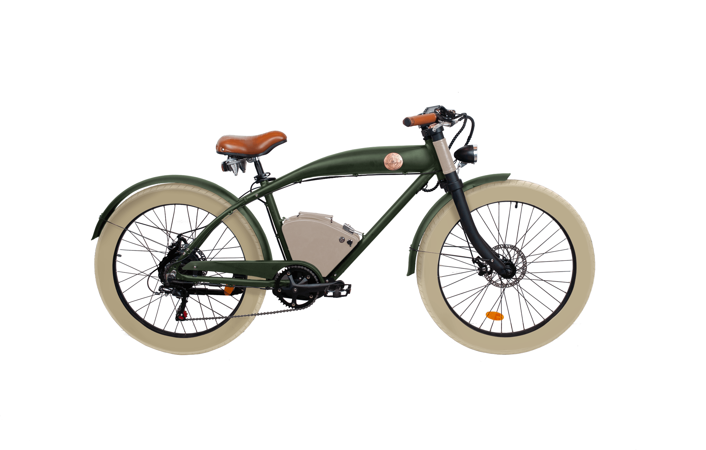 Vélo électrique Rayvolt Clubman Vert