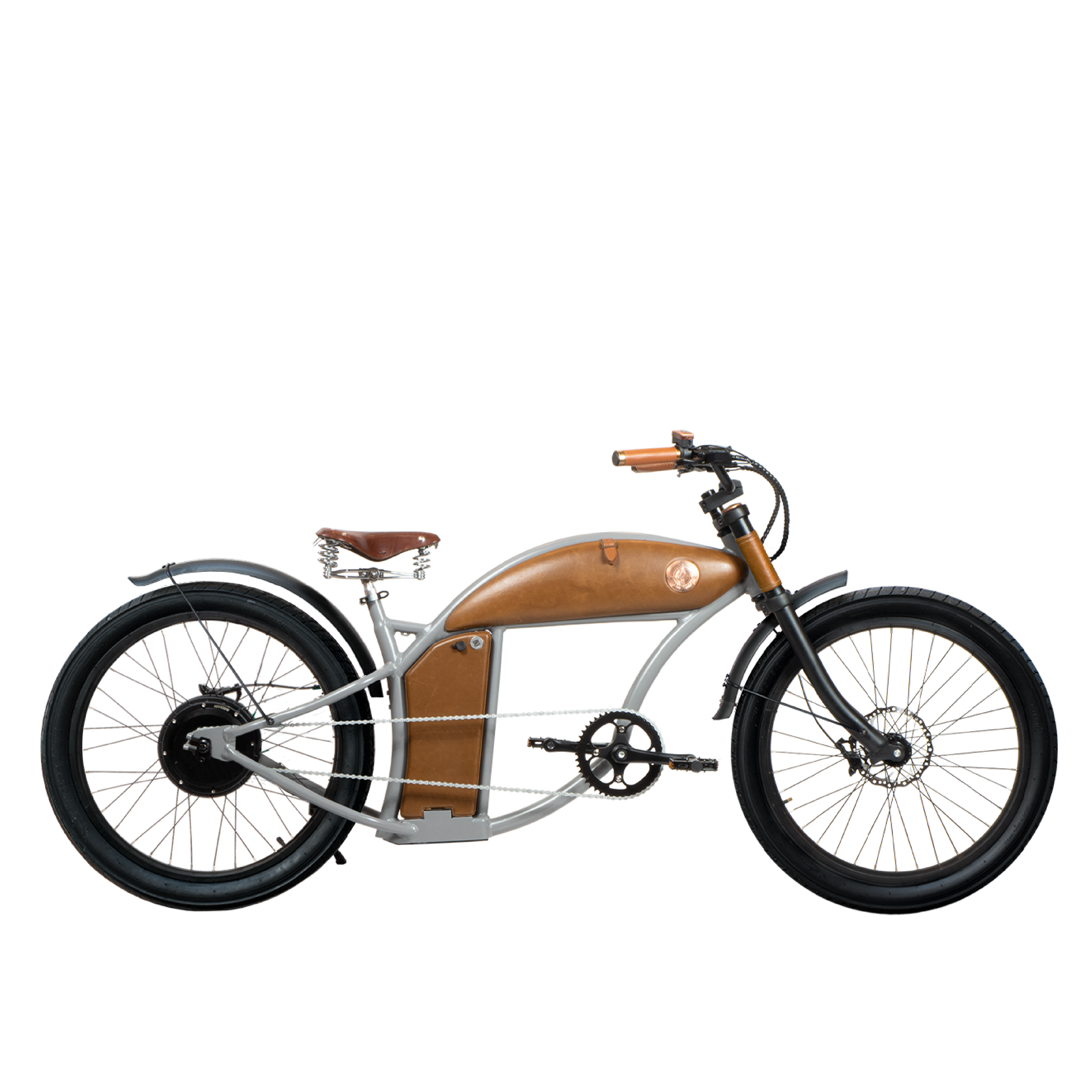 Rayvolt Cruzer Grey Electric Bike
