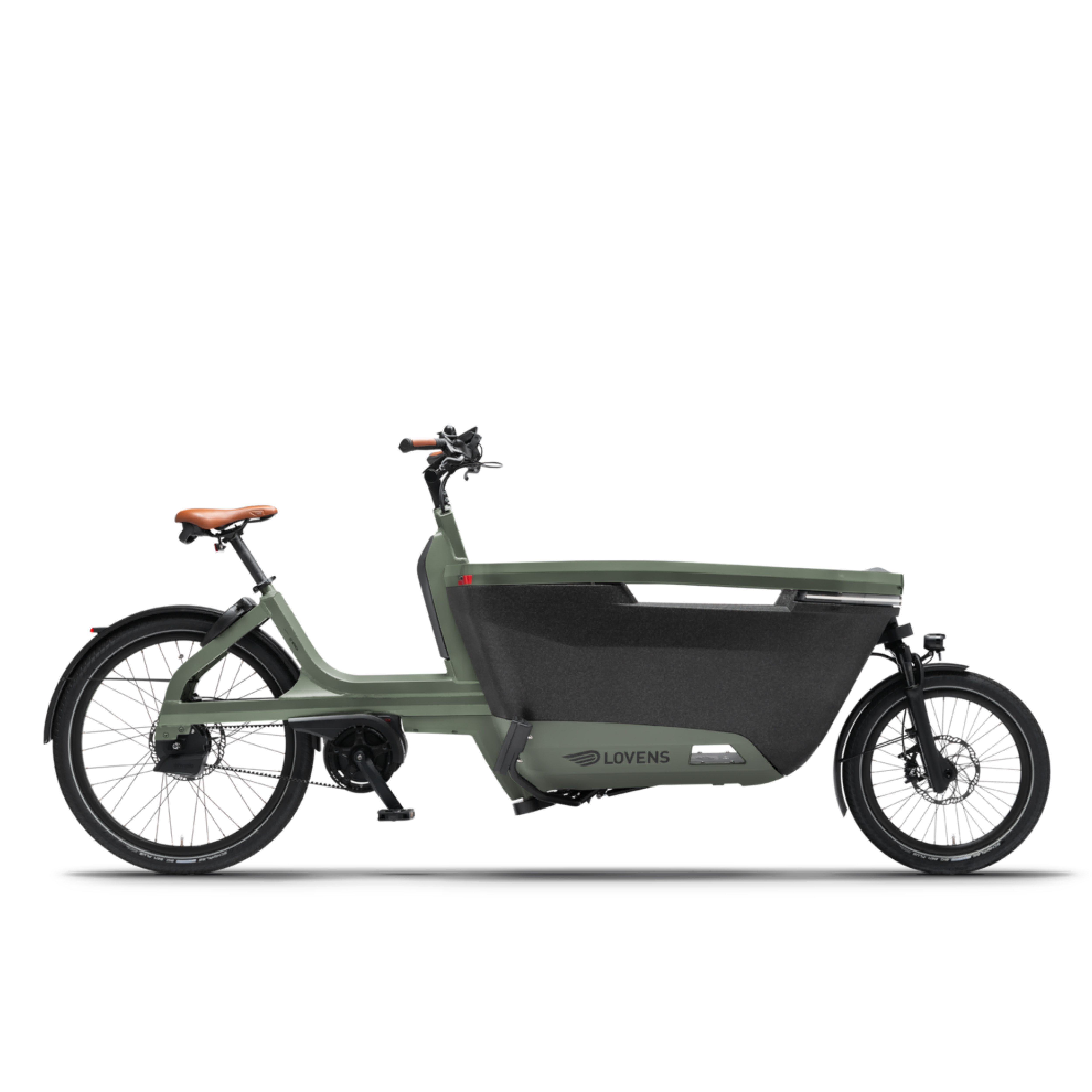 Lovens Explorer S85 Green Cargo Electric Bike
