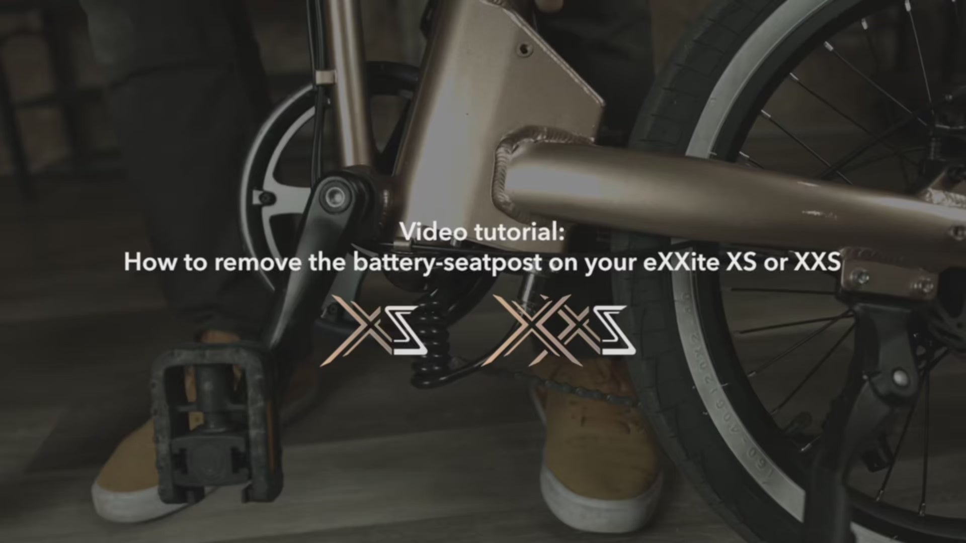 Charger la vidéo: Vélo eXXite XS