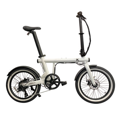 eXXite XS White Folding Bike