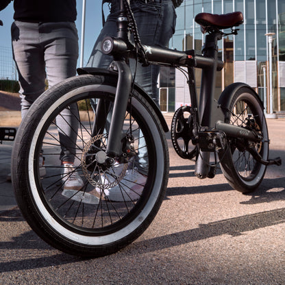 eXXite XS Black Folding Bike