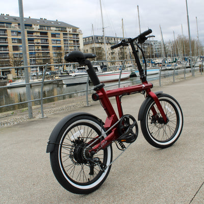 eXXite XS Red Folding Bike