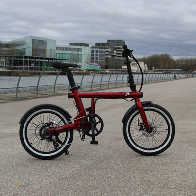 eXXite XS Red Folding Bike