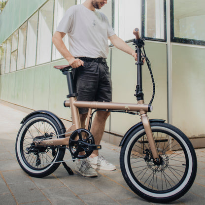 eXXite XS Copper Folding Bike
