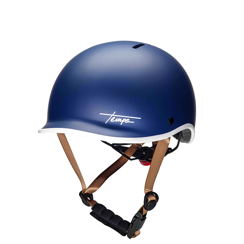Casque vélo Mârkö Helmets Tempo bleu mat