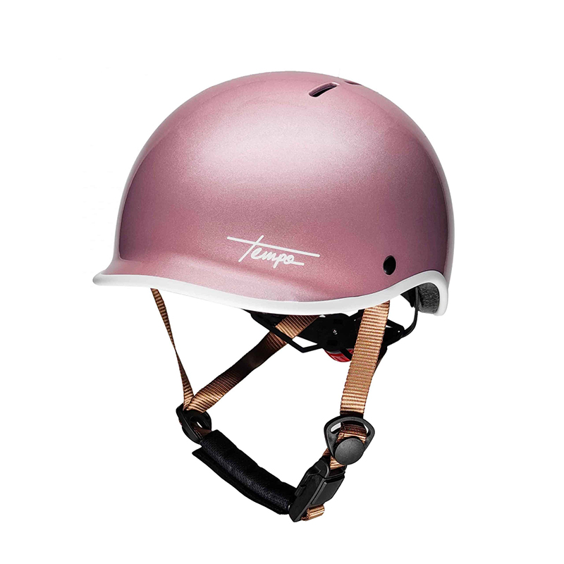 Casque vélo Mârkö Helmets Tempo rose brillant