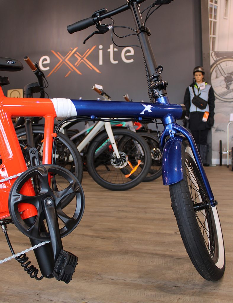 Personnalisation d'un vélo eXXite XS par E-Bike Caen