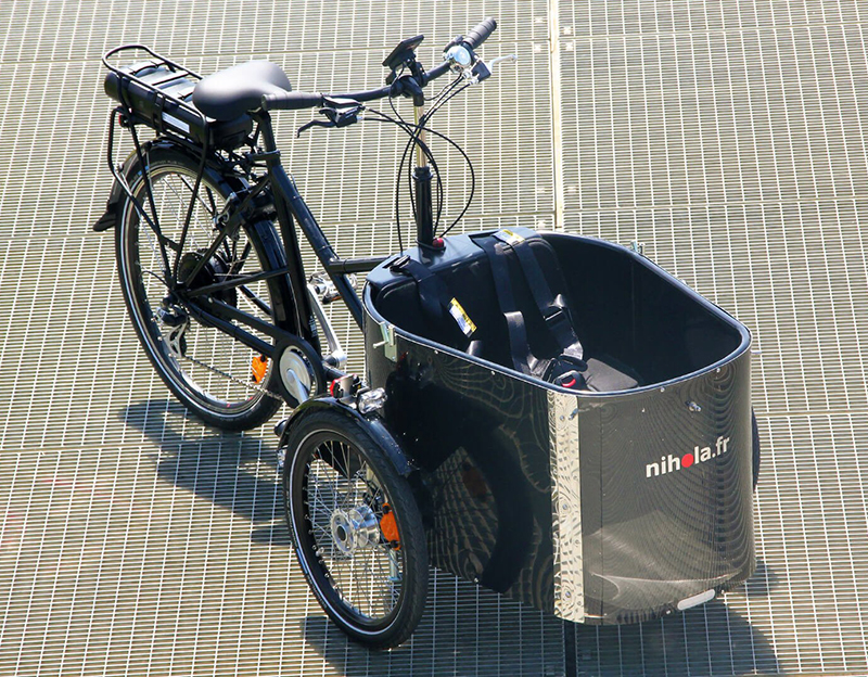 Vélo cargo électrique Nihola