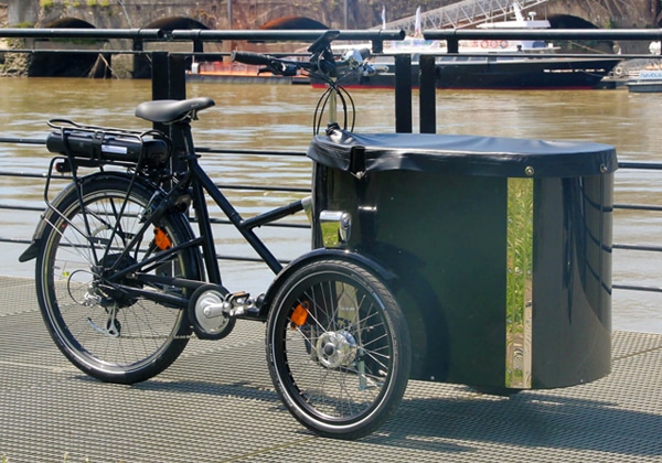 Vélo cargo électrique Nihola Cargo XL Pro moteur arriere